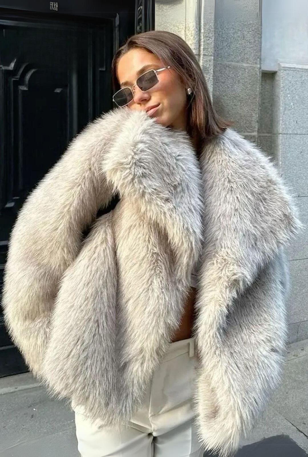 VENALIS | Manteau en fourrure élégant