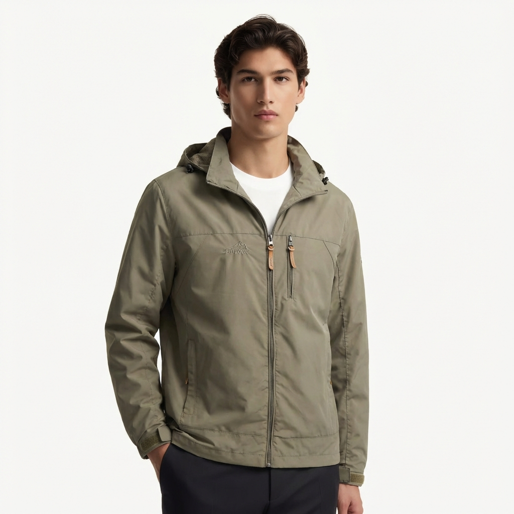 Riveoni | Elegant Windbreaker Jacket