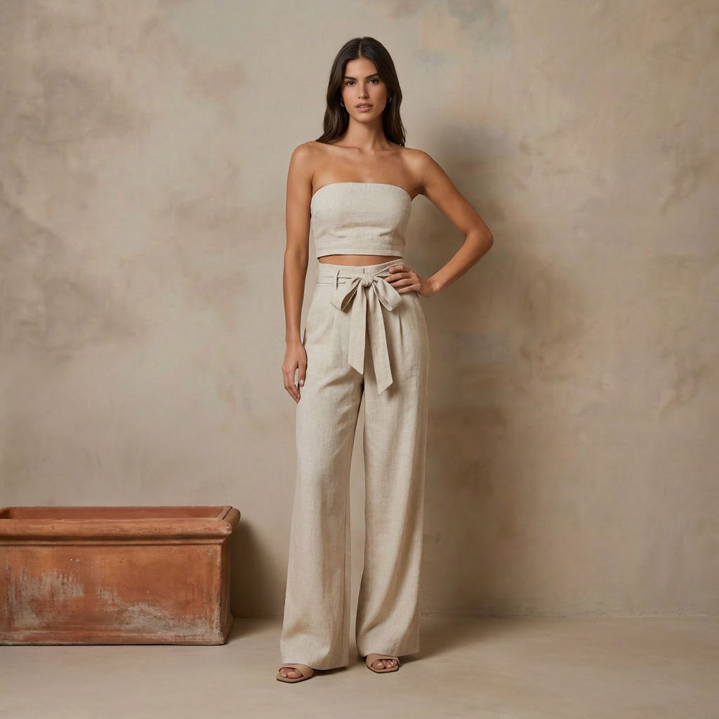 Bohemian Backless Rompers Jumpsuit