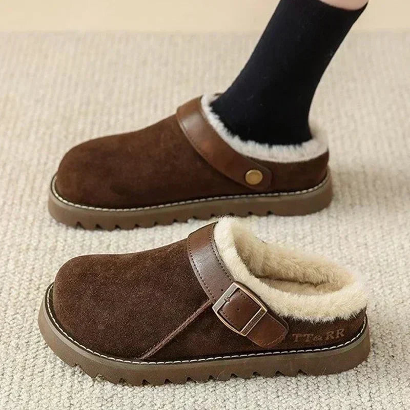 Women Comfort Warm Clogs