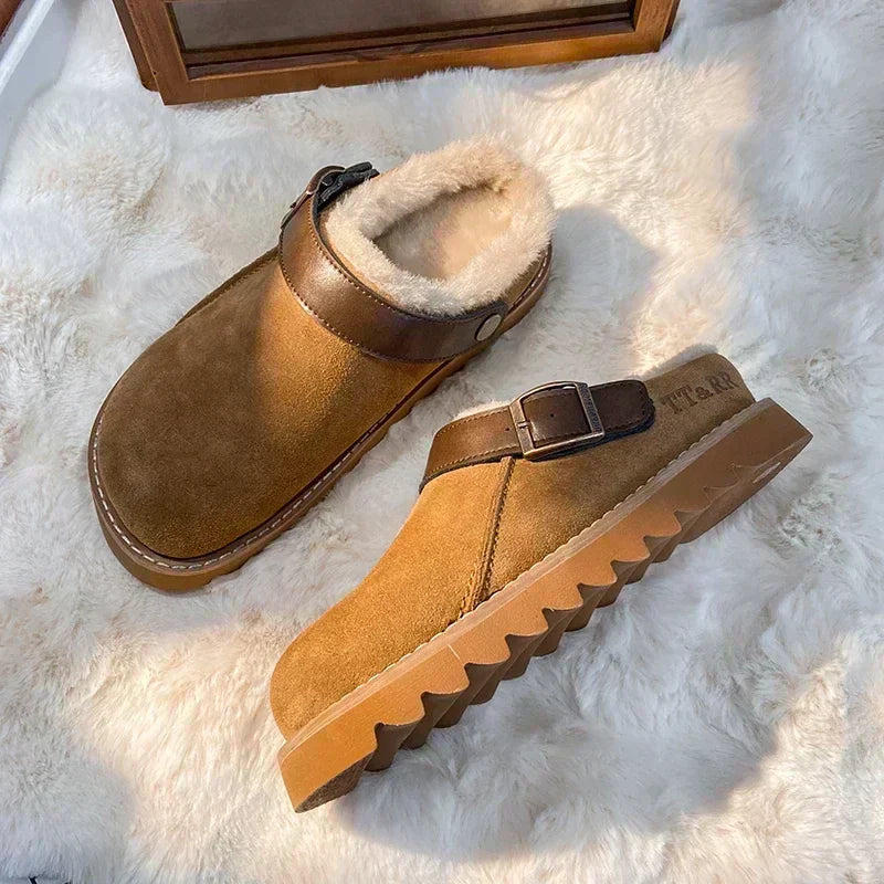 Women Comfort Warm Clogs
