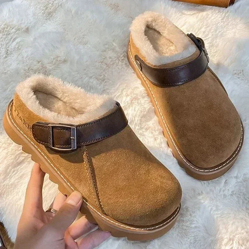 Women Comfort Warm Clogs
