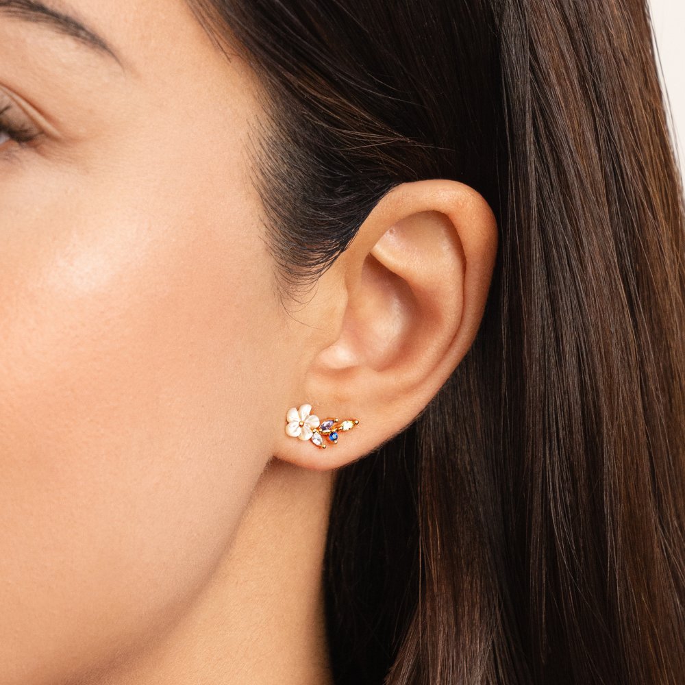 VENALIS | Élégantes boucles d'oreilles florales