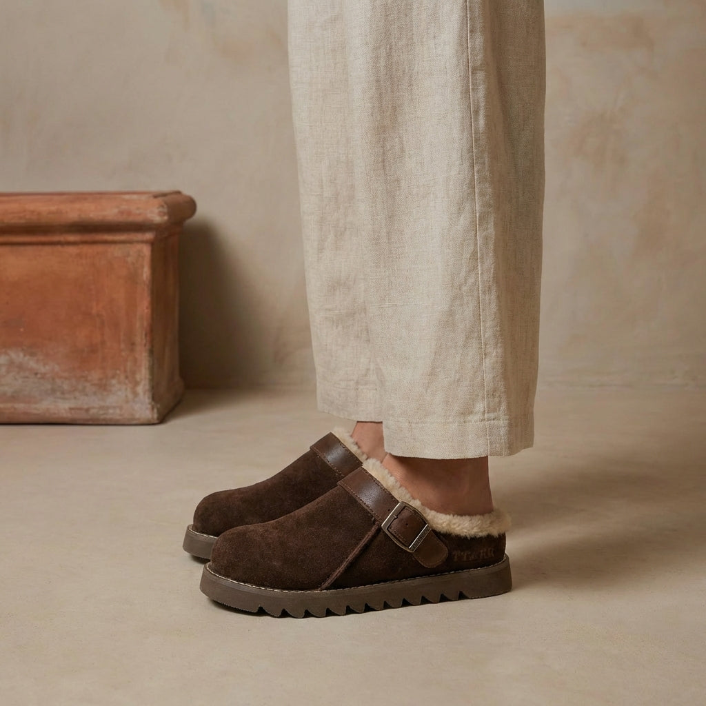 Women Comfort Warm Clogs